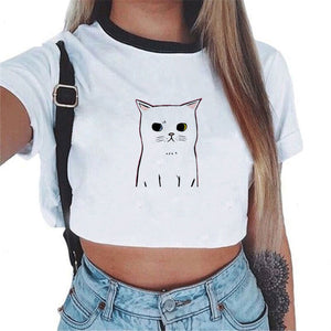 T-shirt Sexy Female Tee Tops