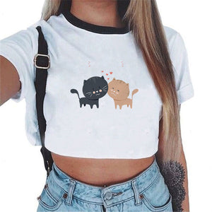 T-shirt Sexy Female Tee Tops