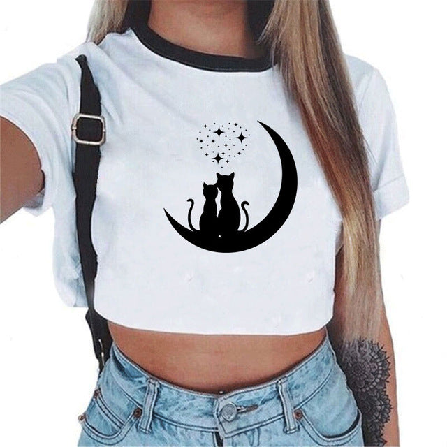 T-shirt Sexy Female Tee Tops