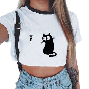 T-shirt Sexy Female Tee Tops