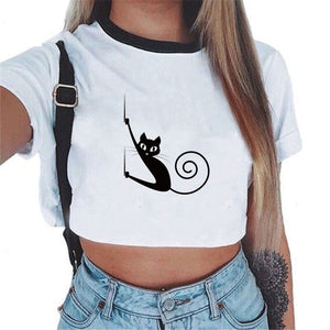 T-shirt Sexy Female Tee Tops