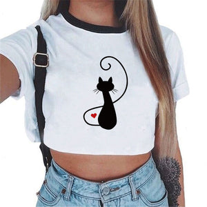 T-shirt Sexy Female Tee Tops