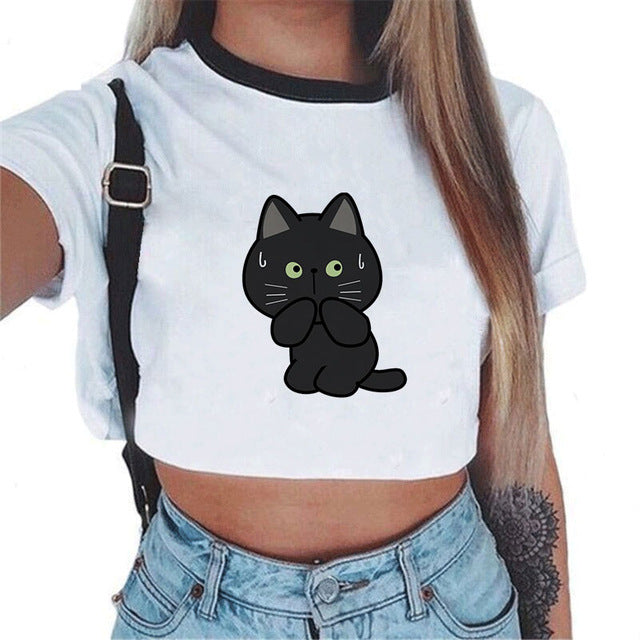 T-shirt Sexy Female Tee Tops