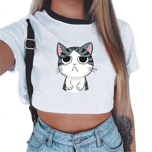 T-shirt Sexy Female Tee Tops