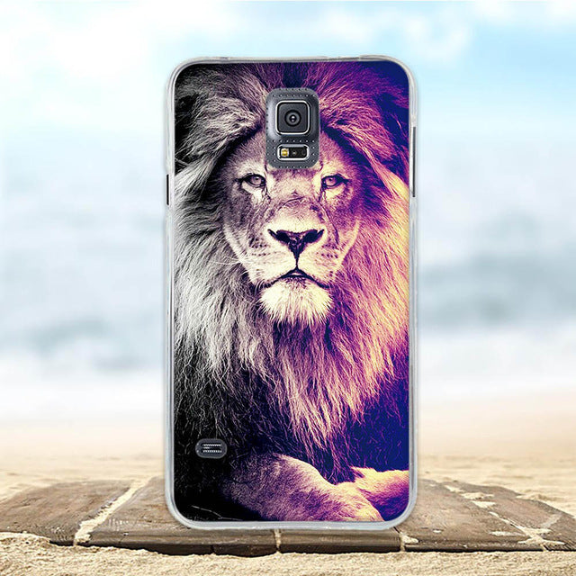 am here For Samsung Galaxy S5 S6 S7 S9 PLUS Case Soft Silicon TPU 3D Cat Cute Back Cover For Samsung S5 S6 S7 S9 S9 PLUS s9+ Phone Cases