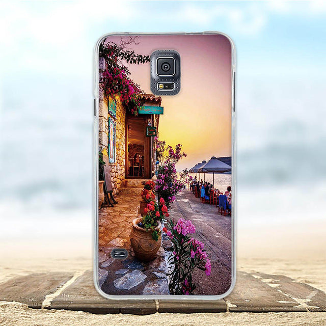 am here For Samsung Galaxy S5 S6 S7 S9 PLUS Case Soft Silicon TPU 3D Cat Cute Back Cover For Samsung S5 S6 S7 S9 S9 PLUS s9+ Phone Cases
