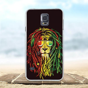 am here For Samsung Galaxy S5 S6 S7 S9 PLUS Case Soft Silicon TPU 3D Cat Cute Back Cover For Samsung S5 S6 S7 S9 S9 PLUS s9+ Phone Cases