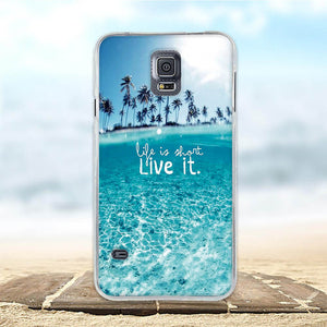 am here For Samsung Galaxy S5 S6 S7 S9 PLUS Case Soft Silicon TPU 3D Cat Cute Back Cover For Samsung S5 S6 S7 S9 S9 PLUS s9+ Phone Cases