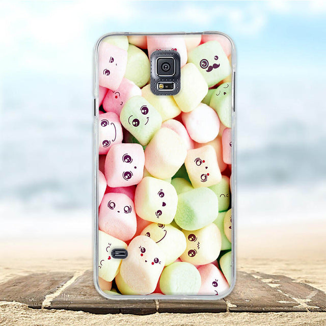am here For Samsung Galaxy S5 S6 S7 S9 PLUS Case Soft Silicon TPU 3D Cat Cute Back Cover For Samsung S5 S6 S7 S9 S9 PLUS s9+ Phone Cases