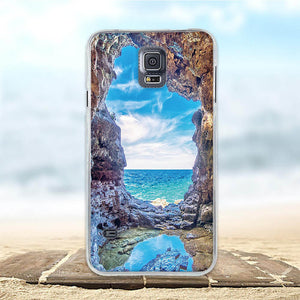 am here For Samsung Galaxy S5 S6 S7 S9 PLUS Case Soft Silicon TPU 3D Cat Cute Back Cover For Samsung S5 S6 S7 S9 S9 PLUS s9+ Phone Cases