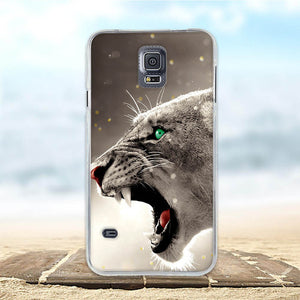 am here For Samsung Galaxy S5 S6 S7 S9 PLUS Case Soft Silicon TPU 3D Cat Cute Back Cover For Samsung S5 S6 S7 S9 S9 PLUS s9+ Phone Cases
