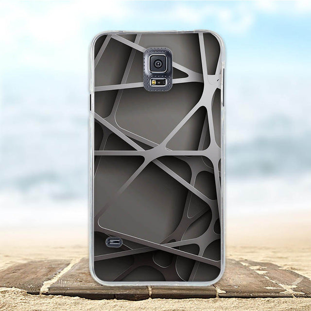 am here For Samsung Galaxy S5 S6 S7 S9 PLUS Case Soft Silicon TPU 3D Cat Cute Back Cover For Samsung S5 S6 S7 S9 S9 PLUS s9+ Phone Cases