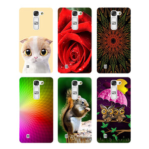 Soft Silicone Case for LG Magna G4mini G4C C90 H502 H502F H520N H525N Cover Flower Original Printed Cat Owl Animal Phone Case