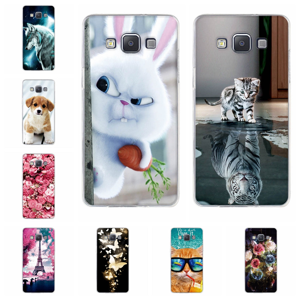 am cute Cover For Samsung A3 A5 2015 2016 2017 Case Soft Silicone Back Cover 3D Cute For Samsung Galaxy A3 A5 2015 2016 2017 Phone Cases