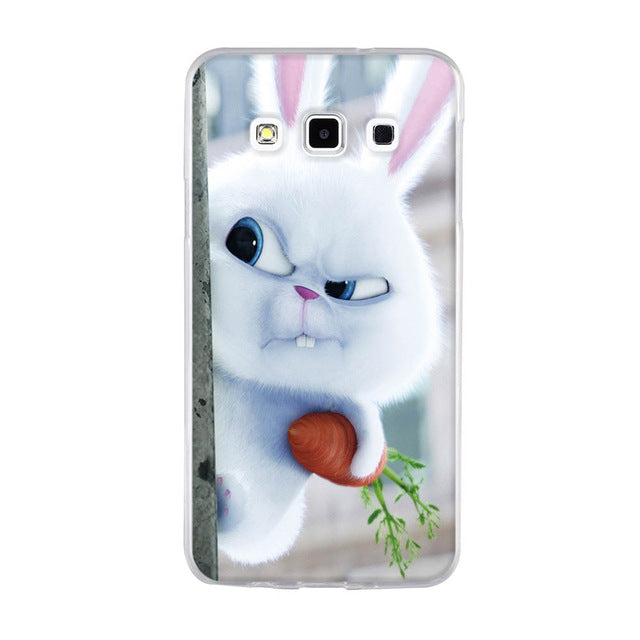 am cute Cover For Samsung A3 A5 2015 2016 2017 Case Soft Silicone Back Cover 3D Cute For Samsung Galaxy A3 A5 2015 2016 2017 Phone Cases