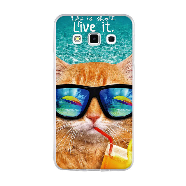 am cute Cover For Samsung A3 A5 2015 2016 2017 Case Soft Silicone Back Cover 3D Cute For Samsung Galaxy A3 A5 2015 2016 2017 Phone Cases
