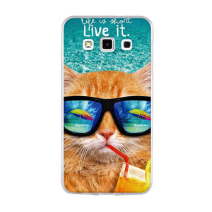 am cute Cover For Samsung A3 A5 2015 2016 2017 Case Soft Silicone Back Cover 3D Cute For Samsung Galaxy A3 A5 2015 2016 2017 Phone Cases