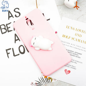 KRY Candy Colors Phone Cases For Huawei Mate 10 Lite Case Soft Silicone Cute Cat Cover For Huawei P10 Case Mate 9 Cases Coque