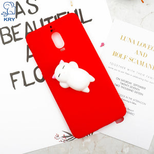 KRY Candy Colors Phone Cases For Huawei Mate 10 Lite Case Soft Silicone Cute Cat Cover For Huawei P10 Case Mate 9 Cases Coque