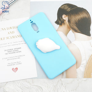 KRY Candy Colors Phone Cases For Huawei Mate 10 Lite Case Soft Silicone Cute Cat Cover For Huawei P10 Case Mate 9 Cases Coque
