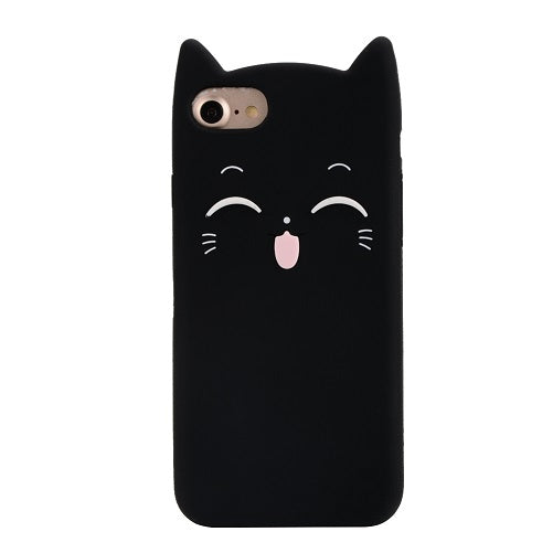 5 S Case Cover For iPhone 5 5S Cute silicone 3D Glitter Soft TPU Cat Phone Cases For apple iphone 5s 5 SE Fundas Coque For Girl