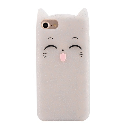 5 S Case Cover For iPhone 5 5S Cute silicone 3D Glitter Soft TPU Cat Phone Cases For apple iphone 5s 5 SE Fundas Coque For Girl