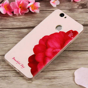 prancisse For Coque Huawei Nova Case Can-L11 Soft TPU Silicone Cover Cat Flower Girl Phone Cases For Huawei Nova Case Cover Capa Funda 5.0