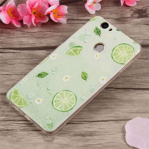 prancisse For Coque Huawei Nova Case Can-L11 Soft TPU Silicone Cover Cat Flower Girl Phone Cases For Huawei Nova Case Cover Capa Funda 5.0