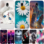 happy For Samsung Galaxy J3 J5 J7 2017 SM-J730F Case Soft Silicone Cover 3D Pattern Cat Capa For Samsung J3 J5 J7 Pro 2017 Phone Cases