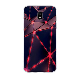 happy For Samsung Galaxy J3 J5 J7 2017 SM-J730F Case Soft Silicone Cover 3D Pattern Cat Capa For Samsung J3 J5 J7 Pro 2017 Phone Cases