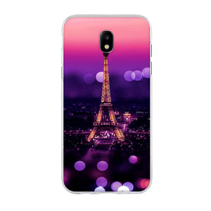 happy For Samsung Galaxy J3 J5 J7 2017 SM-J730F Case Soft Silicone Cover 3D Pattern Cat Capa For Samsung J3 J5 J7 Pro 2017 Phone Cases