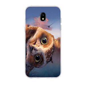 happy For Samsung Galaxy J3 J5 J7 2017 SM-J730F Case Soft Silicone Cover 3D Pattern Cat Capa For Samsung J3 J5 J7 Pro 2017 Phone Cases