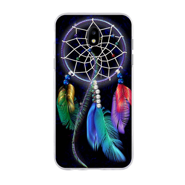 happy For Samsung Galaxy J3 J5 J7 2017 SM-J730F Case Soft Silicone Cover 3D Pattern Cat Capa For Samsung J3 J5 J7 Pro 2017 Phone Cases