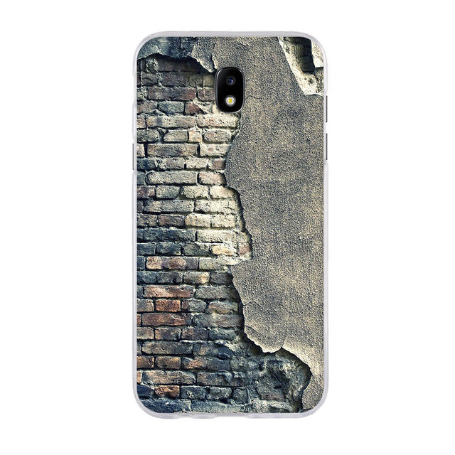 happy For Samsung Galaxy J3 J5 J7 2017 SM-J730F Case Soft Silicone Cover 3D Pattern Cat Capa For Samsung J3 J5 J7 Pro 2017 Phone Cases