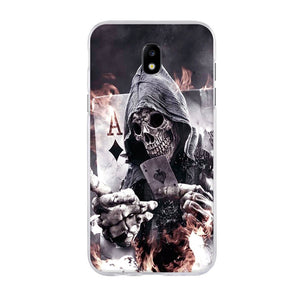 happy For Samsung Galaxy J3 J5 J7 2017 SM-J730F Case Soft Silicone Cover 3D Pattern Cat Capa For Samsung J3 J5 J7 Pro 2017 Phone Cases