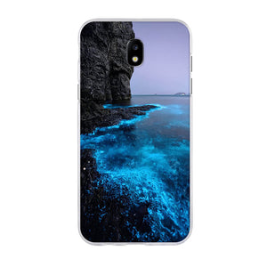 happy For Samsung Galaxy J3 J5 J7 2017 SM-J730F Case Soft Silicone Cover 3D Pattern Cat Capa For Samsung J3 J5 J7 Pro 2017 Phone Cases