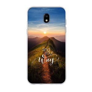 happy For Samsung Galaxy J3 J5 J7 2017 SM-J730F Case Soft Silicone Cover 3D Pattern Cat Capa For Samsung J3 J5 J7 Pro 2017 Phone Cases
