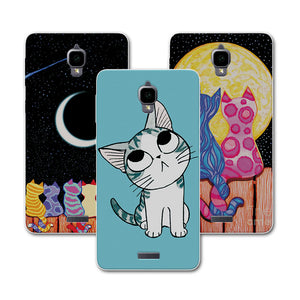 Cut Painted Dog Bear Cat Phone Case For Lenovo S660 S 660 Cover Hard Plastic Funda Capa For Lenovo S660 4.7"+Free Gift