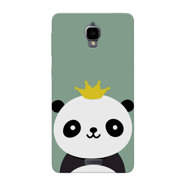 Cut Painted Dog Bear Cat Phone Case For Lenovo S660 S 660 Cover Hard Plastic Funda Capa For Lenovo S660 4.7"+Free Gift