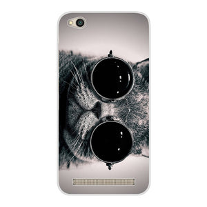 ASTUBIA Phone Case For Redmi 5A Case Silisone Soft TPU Cute Cat Phone Cover For Xiaomi Redmi 5A Case For Xiaomi Redmi 5 A Coque