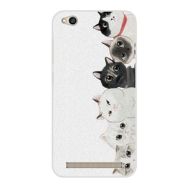 ASTUBIA Phone Case For Redmi 5A Case Silisone Soft TPU Cute Cat Phone Cover For Xiaomi Redmi 5A Case For Xiaomi Redmi 5 A Coque