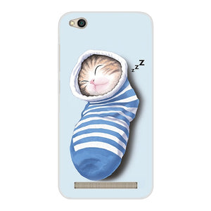 ASTUBIA Phone Case For Redmi 5A Case Silisone Soft TPU Cute Cat Phone Cover For Xiaomi Redmi 5A Case For Xiaomi Redmi 5 A Coque