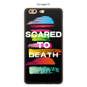 bad smile Case For Leagoo T5 Cover Silicone TPU Protective Luxury Soft Cartoon Cute Cat Back Cover Phone Case For Leagoo T5 Cases