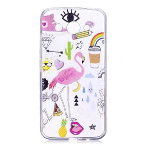 yoga Cat huawei Y3 2017 Case Silicone Cute Cat Clear Back Phone Cases For Huawei Y3 2017 Cover CRO-L22 Girls Animal Soft TPU 5.0 inch