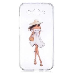 yoga Cat huawei Y3 2017 Case Silicone Cute Cat Clear Back Phone Cases For Huawei Y3 2017 Cover CRO-L22 Girls Animal Soft TPU 5.0 inch