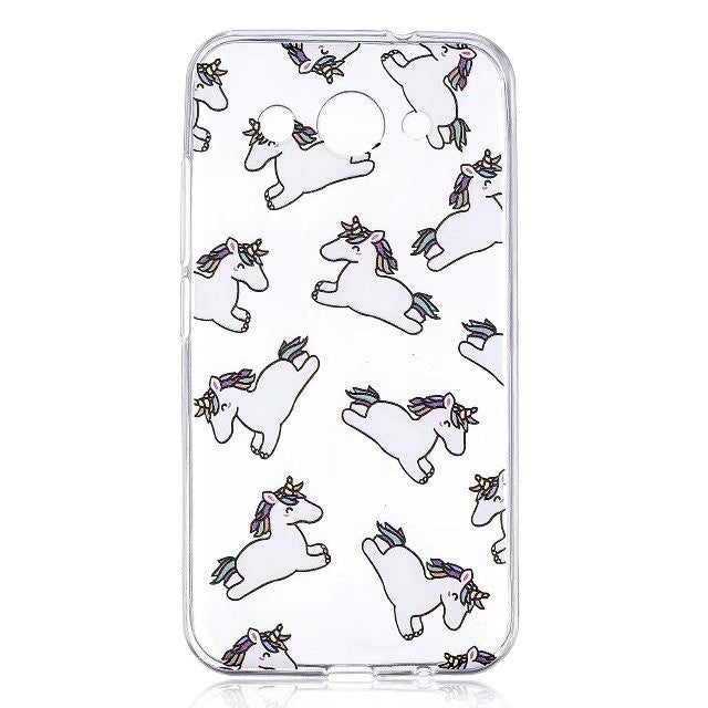 yoga Cat huawei Y3 2017 Case Silicone Cute Cat Clear Back Phone Cases For Huawei Y3 2017 Cover CRO-L22 Girls Animal Soft TPU 5.0 inch