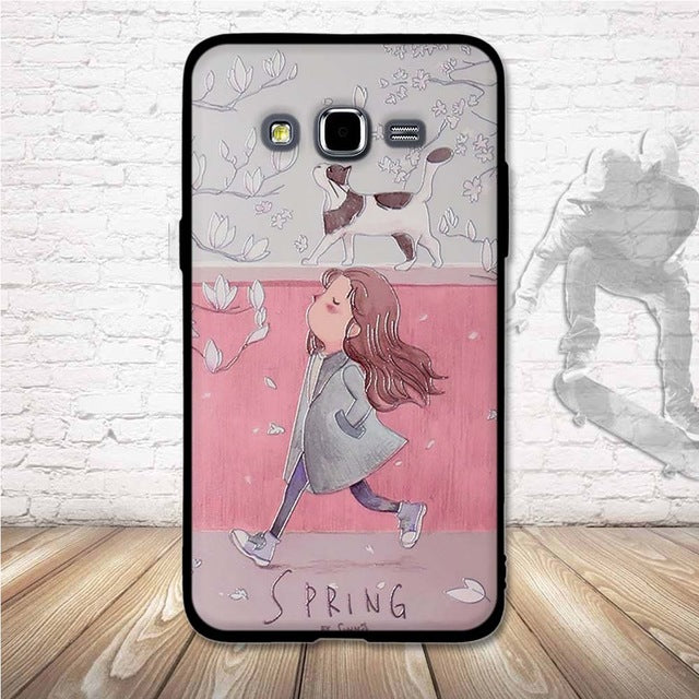 dream light For Samsung Galaxy Grand Prime Case G530 G530H G531 G531H G531F SM-G531F Cover 3D Bags